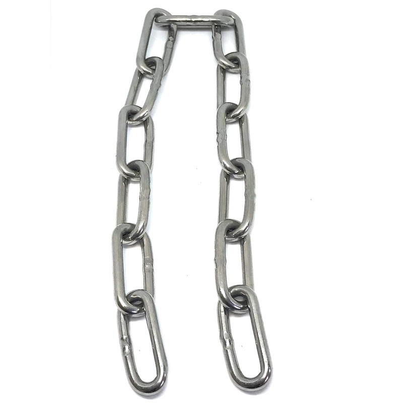 Tecklenborg Kegel GmbH V4A Stainless Steel Chain, 2.0 Metres, 3