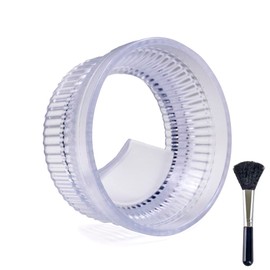 SHANGFEI Dosing ring for moka pot,Coffee powder filler funnel,Anti-flying powder,Moka pot accessories,55mm for 1-cup to 3-cup mocha pot