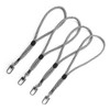trage.band® Short Adjustable Wrist Strap with Carabiner Hook, Pack of