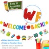 CIFZEX 24pcs Back to School Banner Garland, Back to School