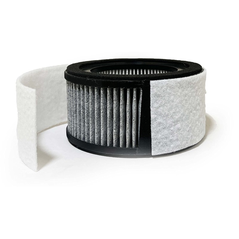 Nispira 3-in-1 True HEPA Carbon Filter Replacement Compatible with Crane