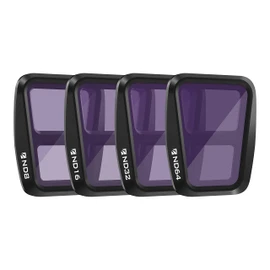 Freewell Standard Day 4Pack Filter Kit for Air 3 Solid ND, GimbalSafe Technology