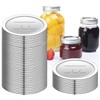 50-Count Canning Jar Lids Wide Regular Mouth Canning Lids for