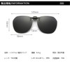 Whatif Sunglasses, Clip-on UV400 Sunglasses, Polarized Lenses, For Wearing Glasses