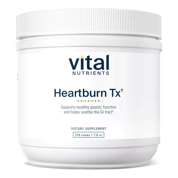Vital Nutrients Heartburn Tx  Acidez Estomacal 218 G