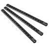 Reniteco Magnetic Socket Organizer, 3-Piece Heavty Duty Aluminum Socket Holder,