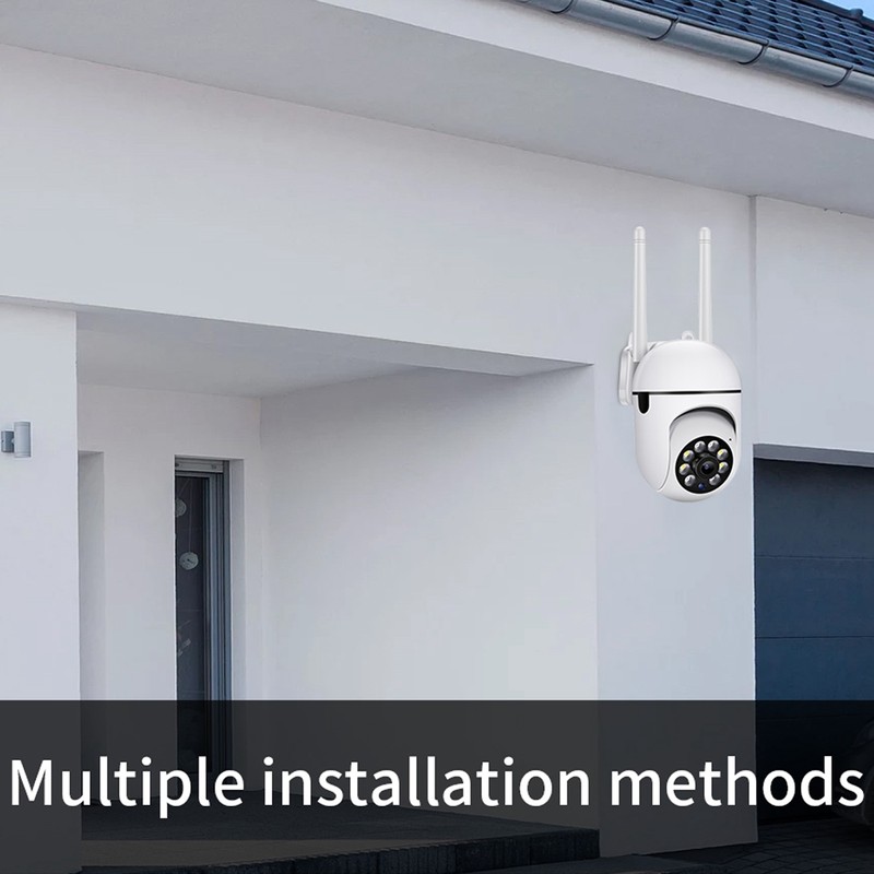 Wireless Camera Night Vision 360° 2.4G 1080P 2 Way Audio