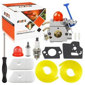 128LD Carburetor for Husqvarna 128L 128LDX 128R 128RJ 125R 125RJ 128C 128CD Trimmer Edger 545081848 C1Q-W40A Carb w Tune Up Kit