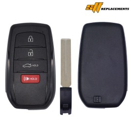 Sffobs Inc. NEW SMART KEYLESS REMOTE FOB FOR 2023-2025 TOYOTA CROWN 8990H-30190 HYQ14FBX
