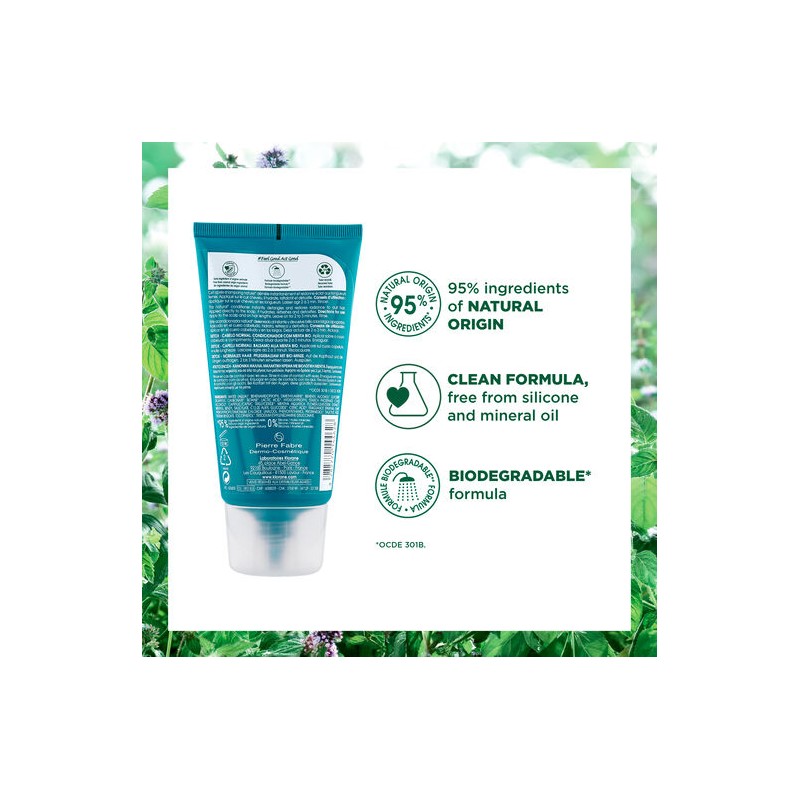 Klorane Conditioner With Organic Mint 150mL