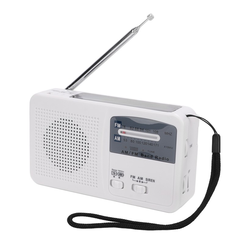 Solar Charging Emergency Radio Hand Crank Radio Multiband AM FM