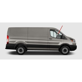 Passenger Right Side Front Vent Window Vent Glass Compatible with Ford Transit 83.2" Low-Roof Van 2015-2025 Models (Not for Mid/High Roof Transit, or Transit Connect)