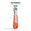 Right Angle Phillips Magnetic Screwdriver for Awkward Spaces, Ancable 1/4”
