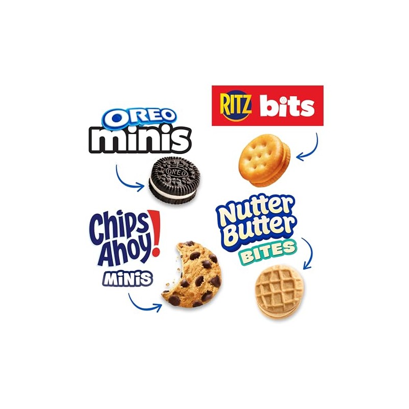 Nabisco Classic Mix paquete variado con galletas y galletas, caja