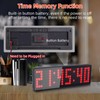 AnExer 13.2'' Gym Timer, Gym Clock, Large LED Digital Wall