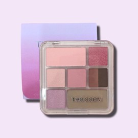 The Saem (Hyundai Hmall) Onnuri The Saem Saemmul Shadow Box Palette 01 Pink Jal Berry / (현대Hmall) 온누리 더샘 샘물 섀도우 박스 팔레트 01핑잘베리
