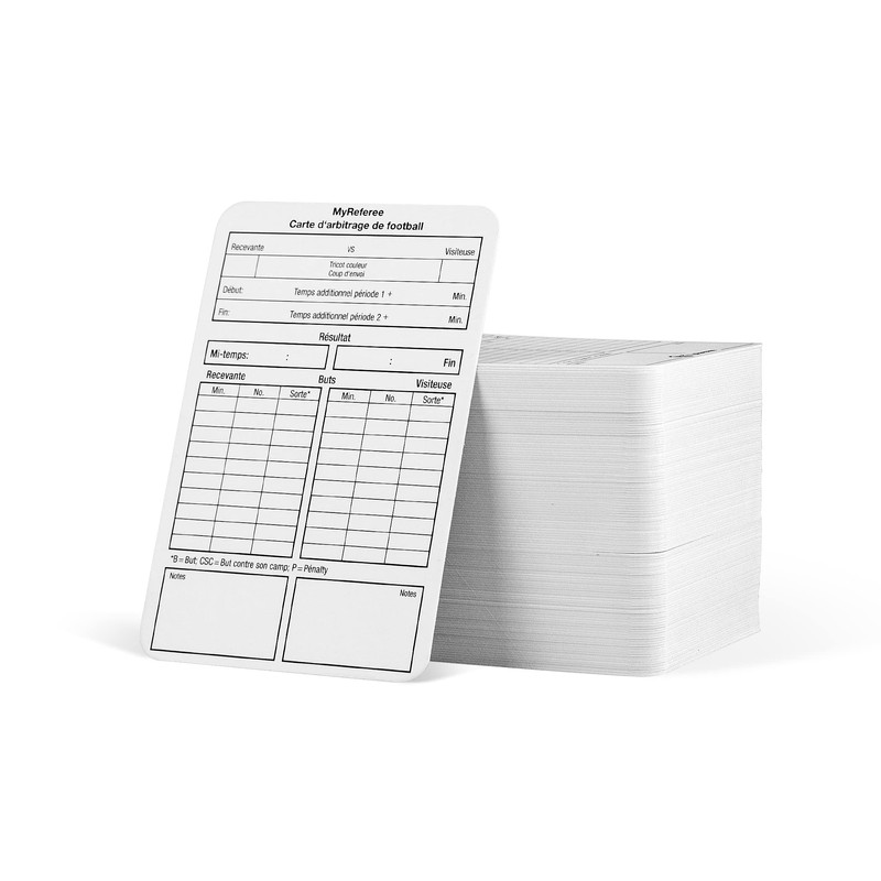 MyReferee 100 Piece Football Referee Card