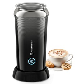 Maestri House Milk Frother, 3-in-1 Hot & Cold Mik Frothing Steamer, 8.12OZ/240ML Touch Control Foam Maker, Compact Space-saving Design for Latte, Cappuccino and Warm Milk