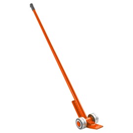 Large 56-Inch Carbon Steel Handle Lever Dolly 6600 Lbs Weight Capacity Pry Lever Bar Wheels for Moving Big Pallets DolliesQuantity: 1 pcs, Load Capacity: 6600 lbs
