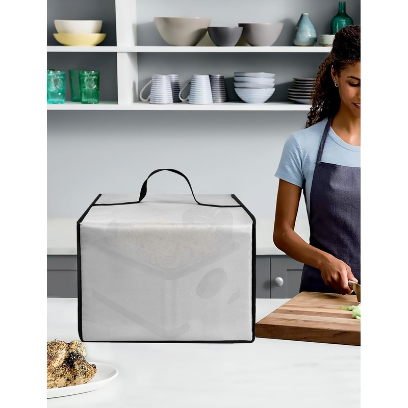Deep Fryer Cover Heavy Duty Waterproof Heat Resistant Nylon Cover