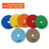 7PCS 4 Inch Set Wet Dry Diamond Polishing Pads For