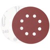 ZUYUEE 40PCS 125mm Sanding Discs 240 Grit,8-Hole Sand Paper,Sandpaper for