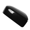 Side Rearview Mirror Cover Black Weather Proof Protective Door Mirror