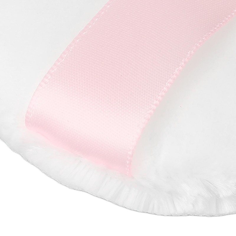 5pcs Face Powder Puff Double Sided Raised Pile Soft Skin