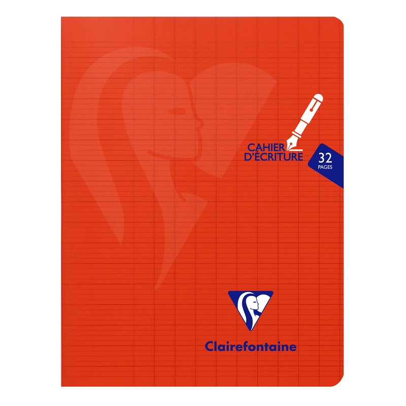 Clairefontaine 303796AMZC Pack of 5 Mimesys Notebooks, 17 x 22