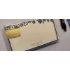 Snow and Graham Blue Floral Vine Thank You Cards #4139