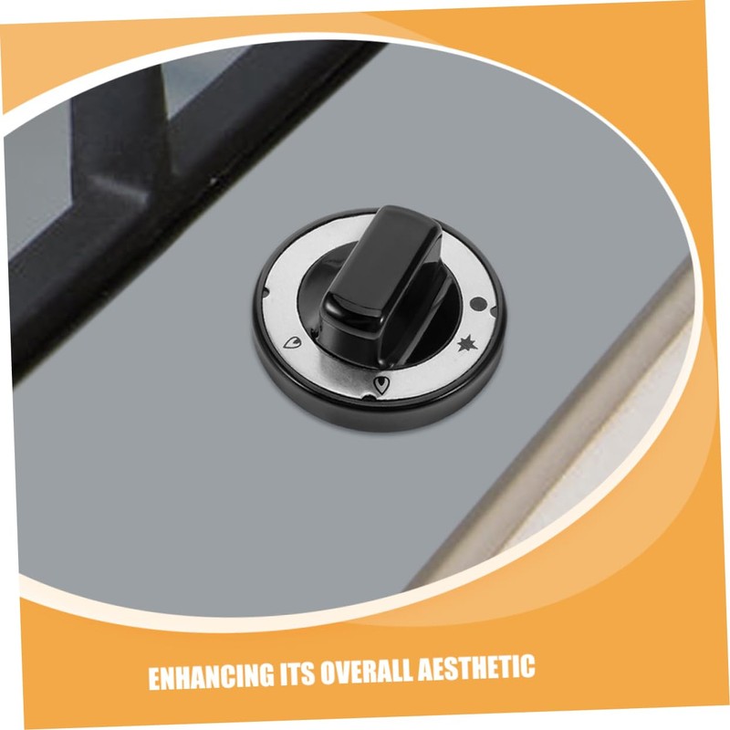 iplusmile 2pcs High Temperature Resistant Gas Grill Knobs Cooker Control