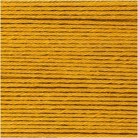 Ricorumi 25g dk - Colour: 64 - Mustard - Fine Cotton for Crocheting Amigurumi Figures or Pot Holders.