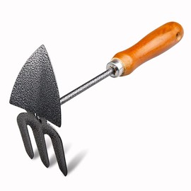 SagaSave Hoe Garden Tool, Garden Hoe Long Handle for Weeding, Hoe Cultivator Hand Garden Tools for Gardening Planting Loosening Tilling Soil Planting Weeding Digging