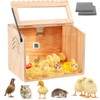 JOGEPEYO Chick Brooder Box, Small Brooder Box for Chicks, 5-8