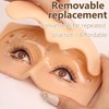 5D Eyebrow Makeup Practice Board Disassemble Replaceable Reusable Silicone Eye