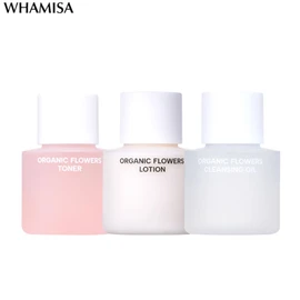 WHAMISA Organic Flowers Mini Trial Kit 3items