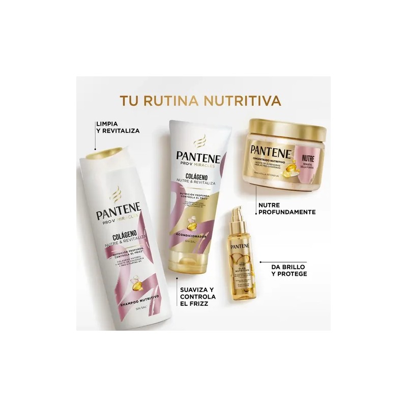 Aceite Cabello Pantene Nutre Protege Brillo