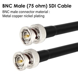 XRDS -RF 250FT SDI Cable, HD-SDI Cable BNC to BNC Digital Video Cable RG59 BNC Cable Supports HD-SDI/3G/6G-SDI/4K/8K SDI Video Cable Precision Video Cable