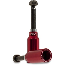 Slamm Scooters Cylinder Pegs Smurf, Unisex Adult, unisex-adult, SL541, red, One Size