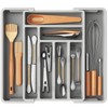 Pipishell Silverware Drawer Organizer, Expandable BPA-Free Kitchen Utensil Storage Tray
