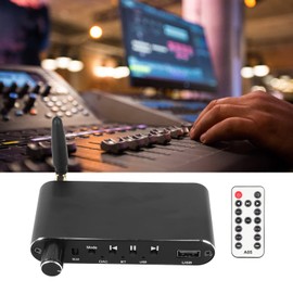 Bluetooth Receiver Transmitter 4 in 1 Multifunction Support U Disk Playback HiFi DAC Digital to Analog Converter for Long Range Streaming, Bluetooth 5.1 with HiFi Lossless Sound