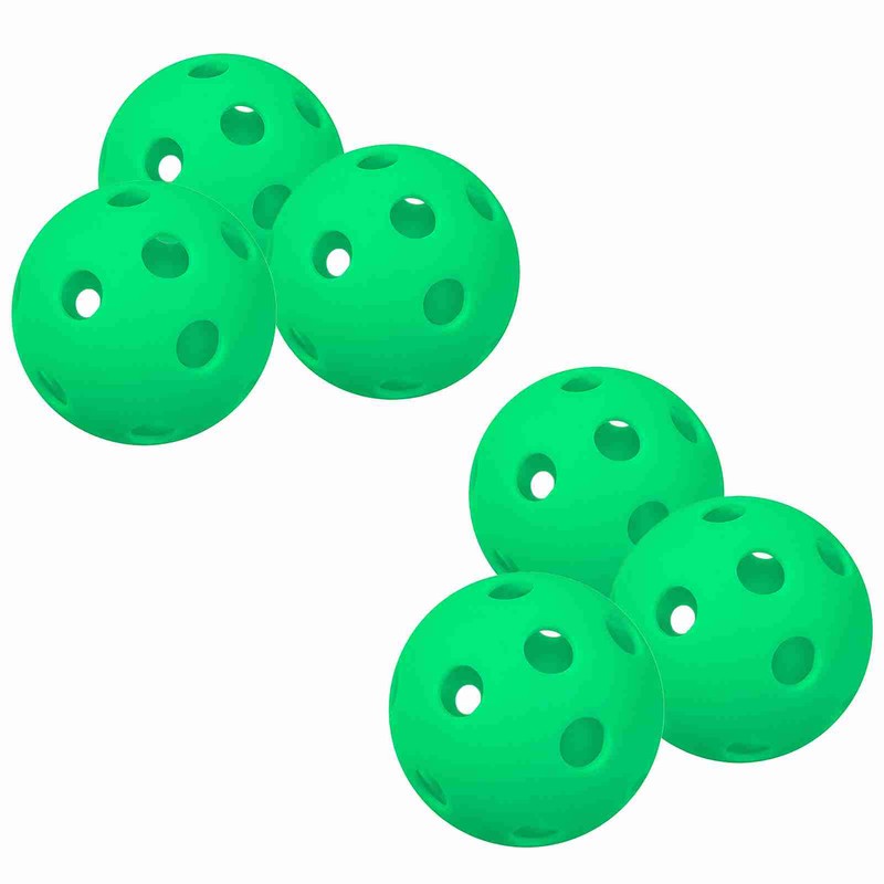 12 Packs 26 Holes Indoor Pickleball Balls for Indoor Court