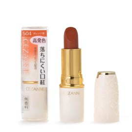 Cezanne Lasting Lip Color N 504 Orange Series Lipstick, 0.1 oz (4.2 g)