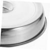 ULTECHNOVO 2Pcs Steak Cover Sturdy Food Protective Lid for Indoor