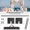 Pipe and Drape Backdrop Stand Kit, Heavy Duty Backdrop Stan10ftx10ft,