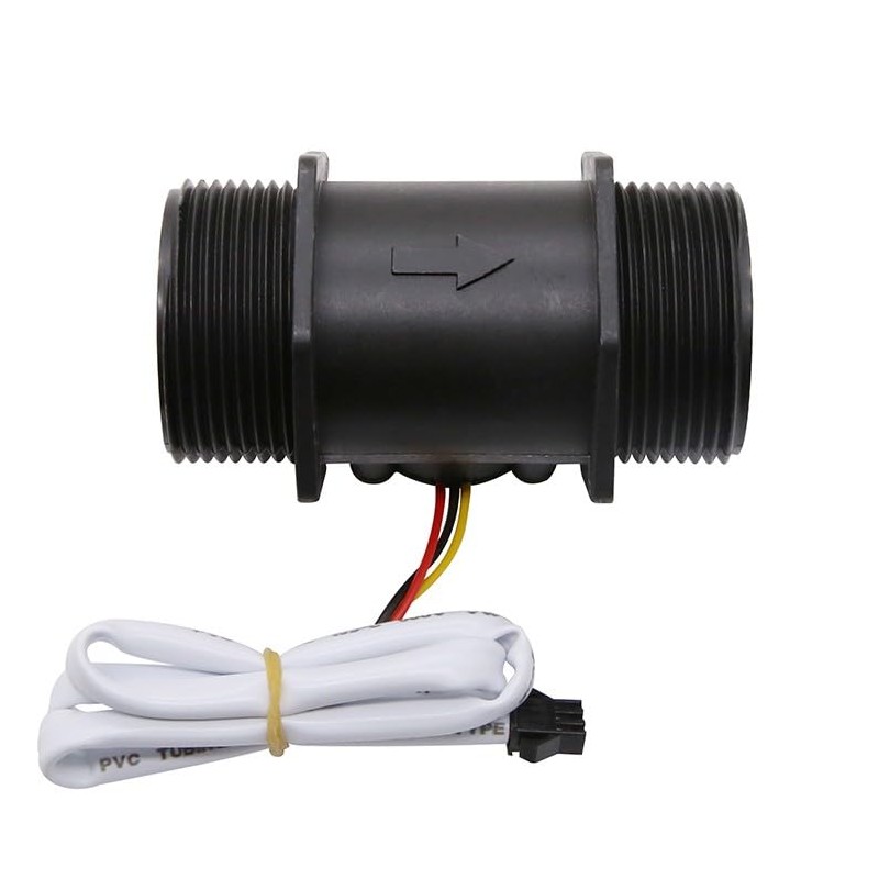 DIGITEN G1-1/2" G1.5" Water Flow Sensor, Food-Grade Hall Effect Sensor