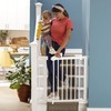 Safety 1st Built-to-Explore Pressure-Check Gate with SecureTech, White