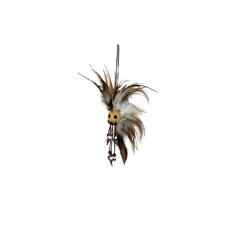 da Hawaiian Store Ikaika Makaki'i Makini Warrior Helmet (Natural)
