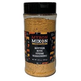 Myron Mixon BBQ Rub | Butter Bite | Champion Pitmaster Recipe | Gluten-Free BBQ Seasoning, MSG-Free, USA Made | 8.5 Oz