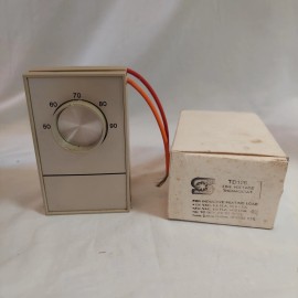 Sunne Controls TD126 Line Voltage Bi-metal Mech. Thermostat Heat New Old Stock